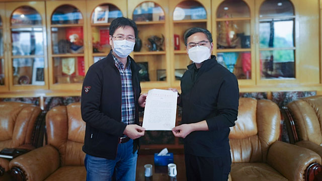 抗疫保學，彰顯央企擔當，奧威亞喜獲華師大附中感謝信